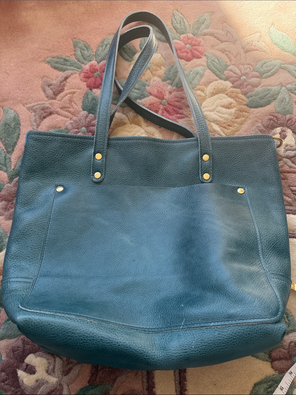 Kmm travel tote in French blue